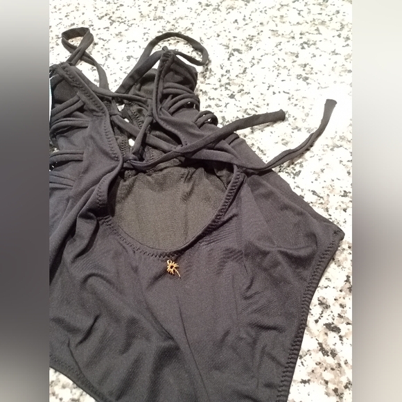 Milonga Beachwear Black Sz L Haute One Piece **NWT** - Picture 6 of 9